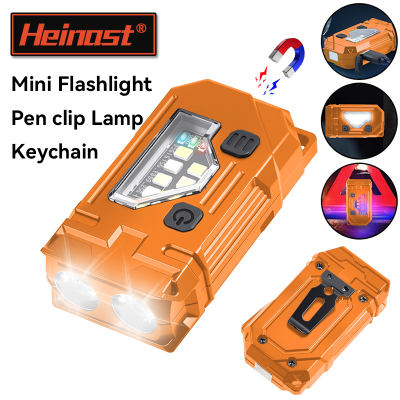 Keychain Flashlight - Mini Anahtarlık EDC El Feneri Şarj
