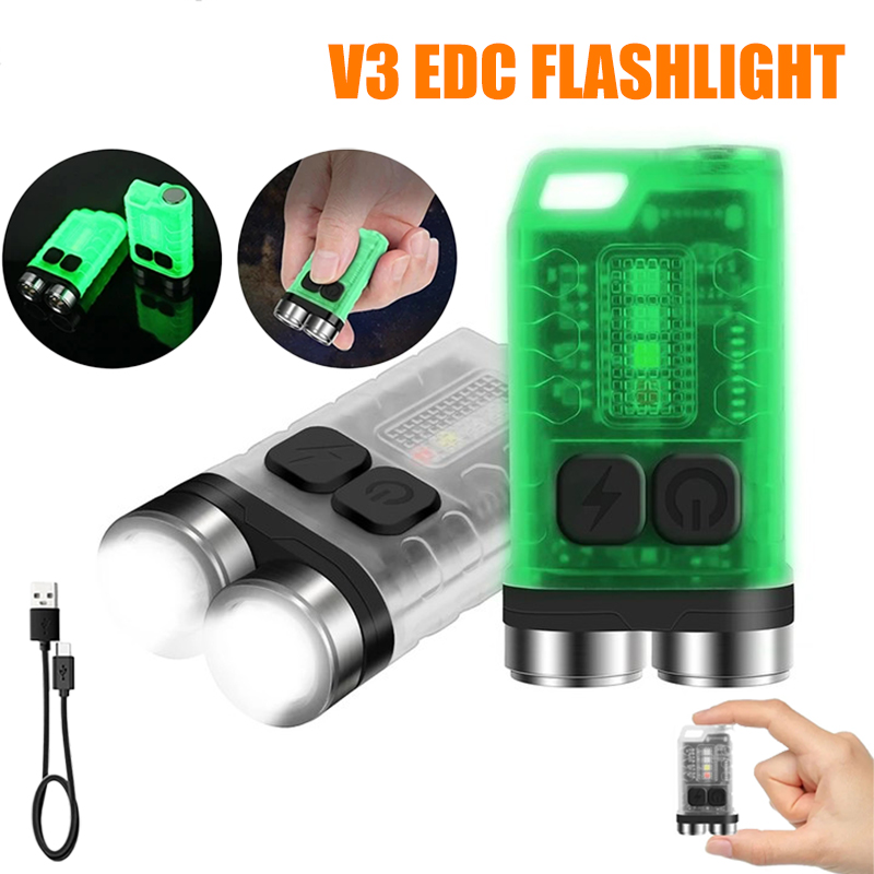 Keychain Flashlight - V3 EDC El Feneri Mini Anahtarlık