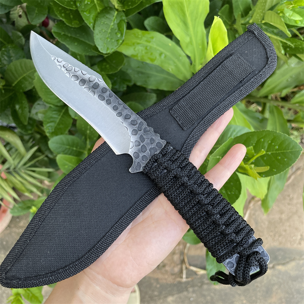 Edc Carry Fixed Blade Knife - Dövme 8cr13mov Bıçaklı Cep Bıçağı Açık