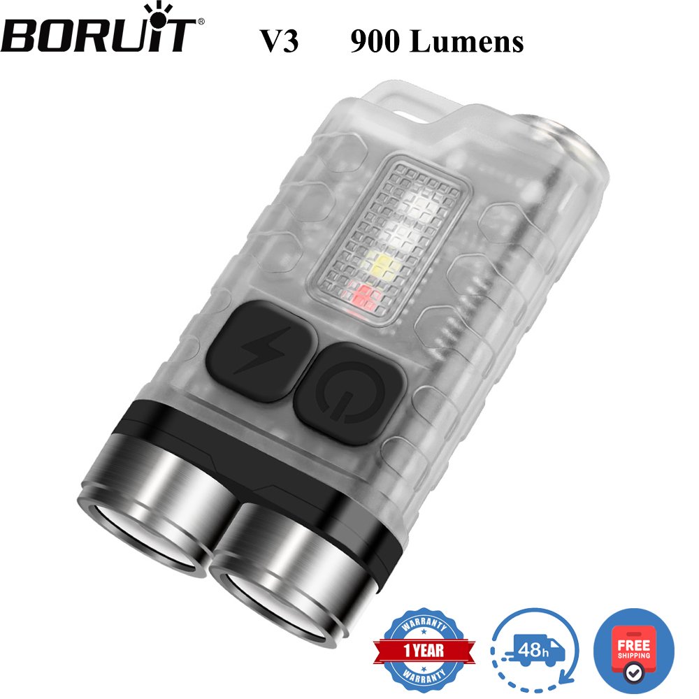 BORUiT V3 LED Anahtarlık Taşın - Keychain Flashlight incelemesi ve fiyatı