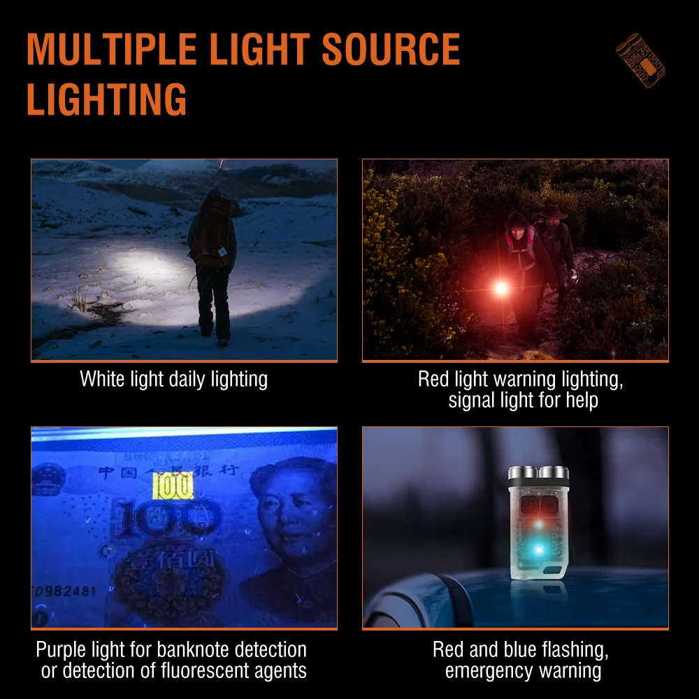BORUiT V3 LED Anahtarlık Taşın - Keychain Flashlight incelemesi ve fiyatı