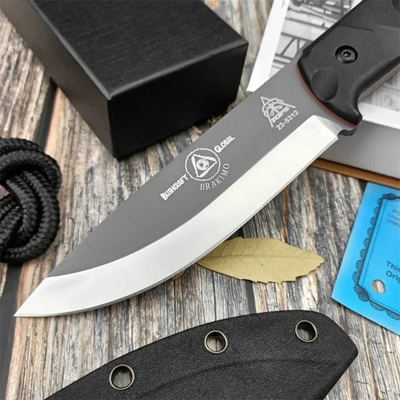 Taşınabilir D2 Çelik Sabit Bıç - Edc Carry Fixed Blade Knife incelemesi ve fiyatı