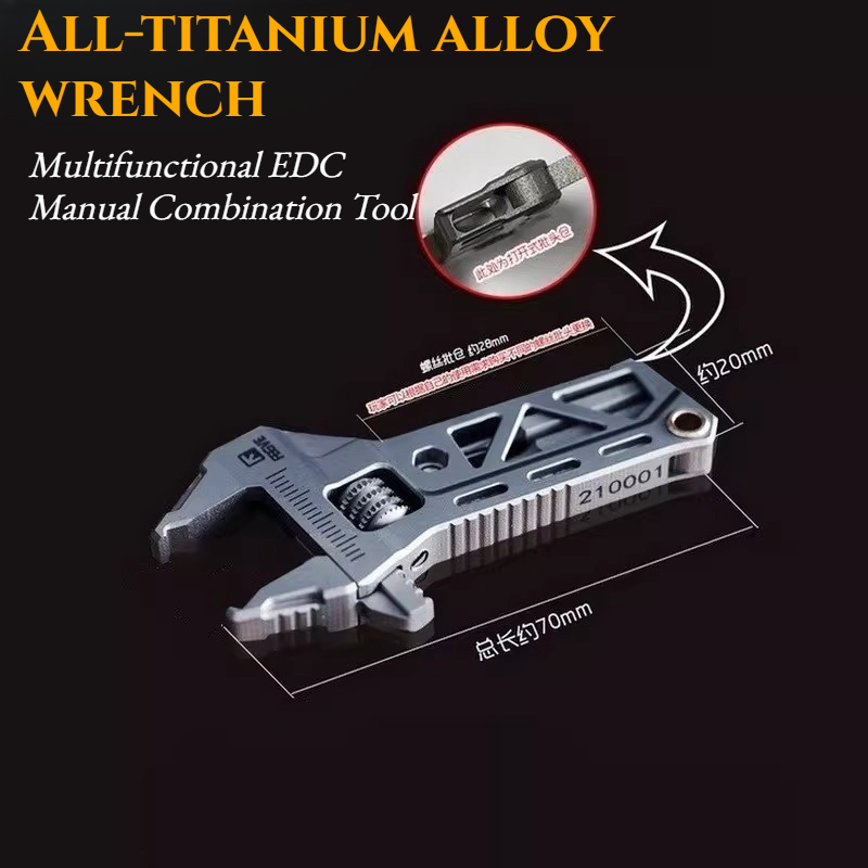 TC4 Tamamen Titanyum Alaşımlı  - Edc Carry All incelemesi ve fiyatı