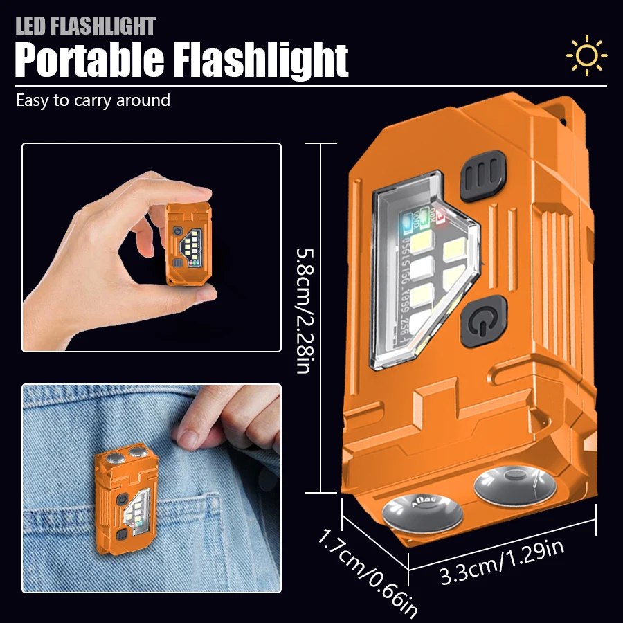 Mini Anahtarlık EDC El Feneri  - Keychain Flashlight incelemesi ve fiyatı