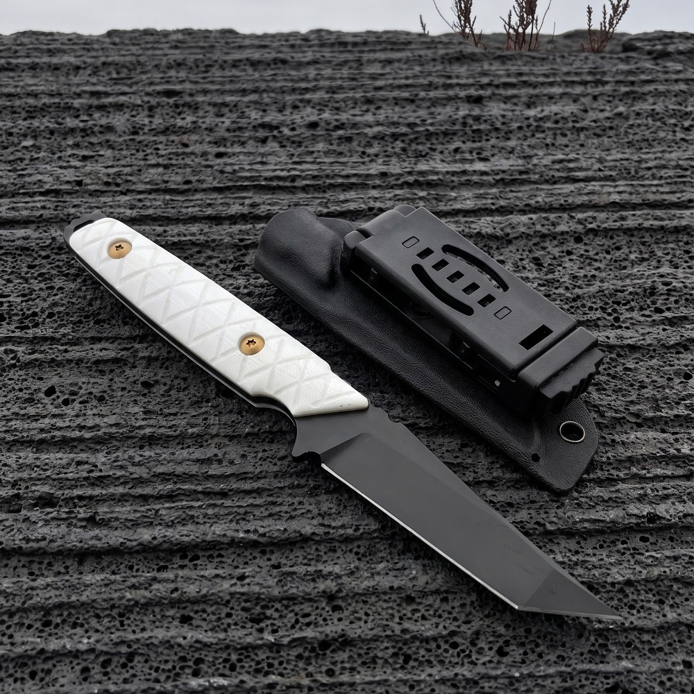 Yeni Sabit Bıçaklı Bıçak Beyaz - Edc Carry Fixed Blade Knife incelemesi ve fiyatı