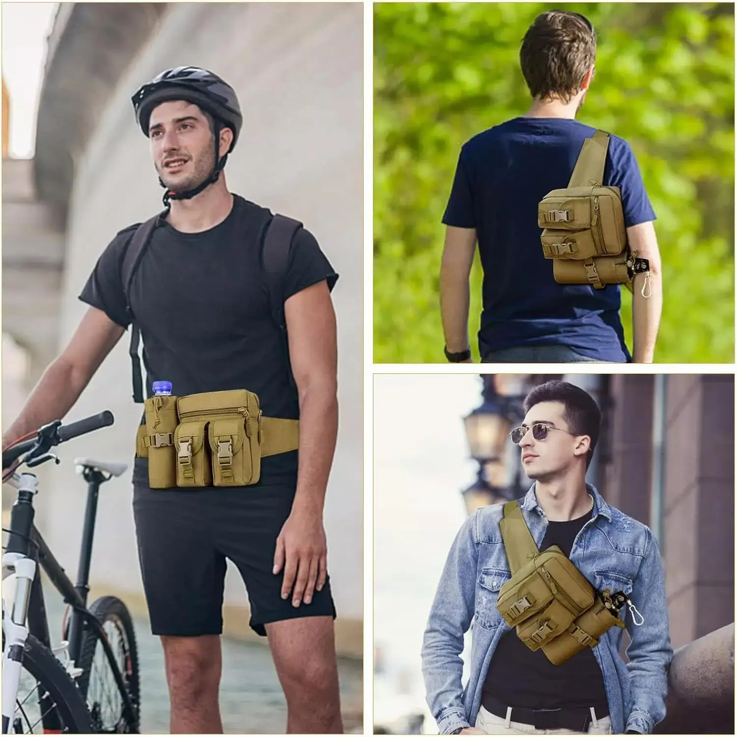 Erkekler için Taktik Fanny Pak - Edc Concealed Carry Holster incelemesi ve fiyatı