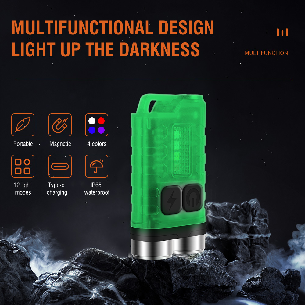 V3 EDC El Feneri Mini Anahtarl - Keychain Flashlight incelemesi ve fiyatı