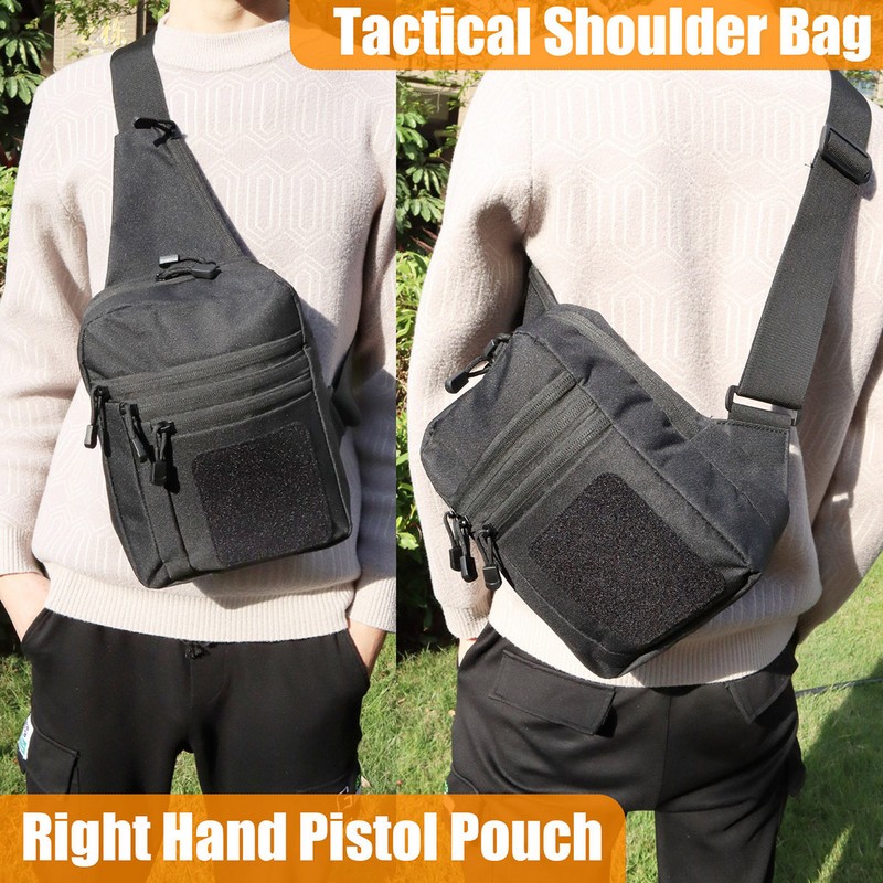 Yeni Taktik Göğüs Çantası Taba - Edc Concealed Carry Holster incelemesi ve fiyatı