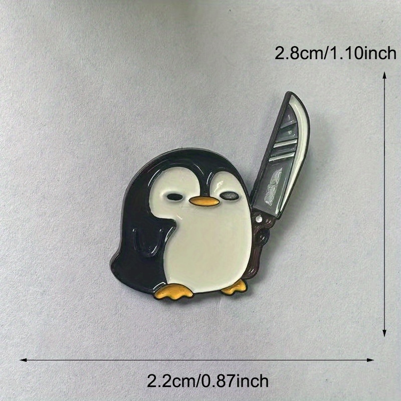 Komik Penguen Holding Büyük Bı - Edc Everyday Carry Knives incelemesi ve fiyatı