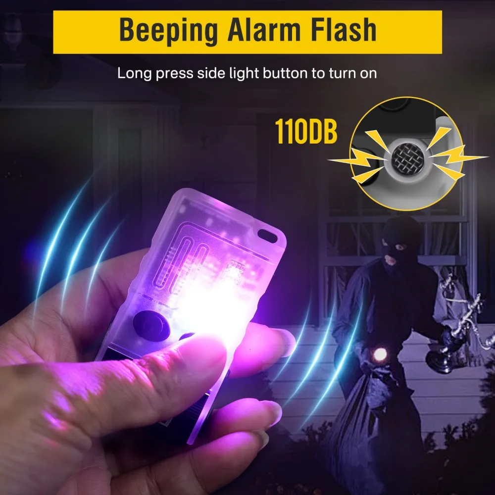 BORUiT V20 Buzzer EDC LED Anah - Keychain Flashlight incelemesi ve fiyatı