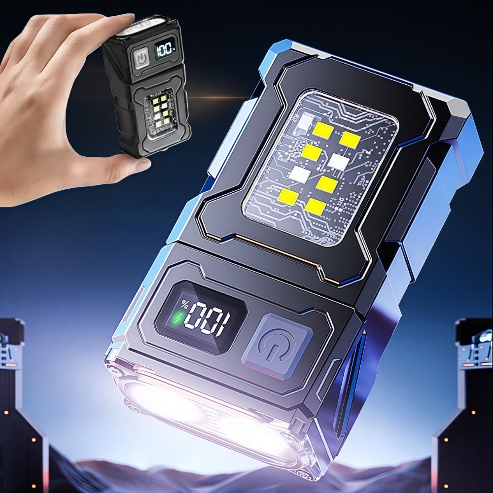 Şarj edilebilir Mini LED El Fe - Keychain Flashlight incelemesi ve fiyatı