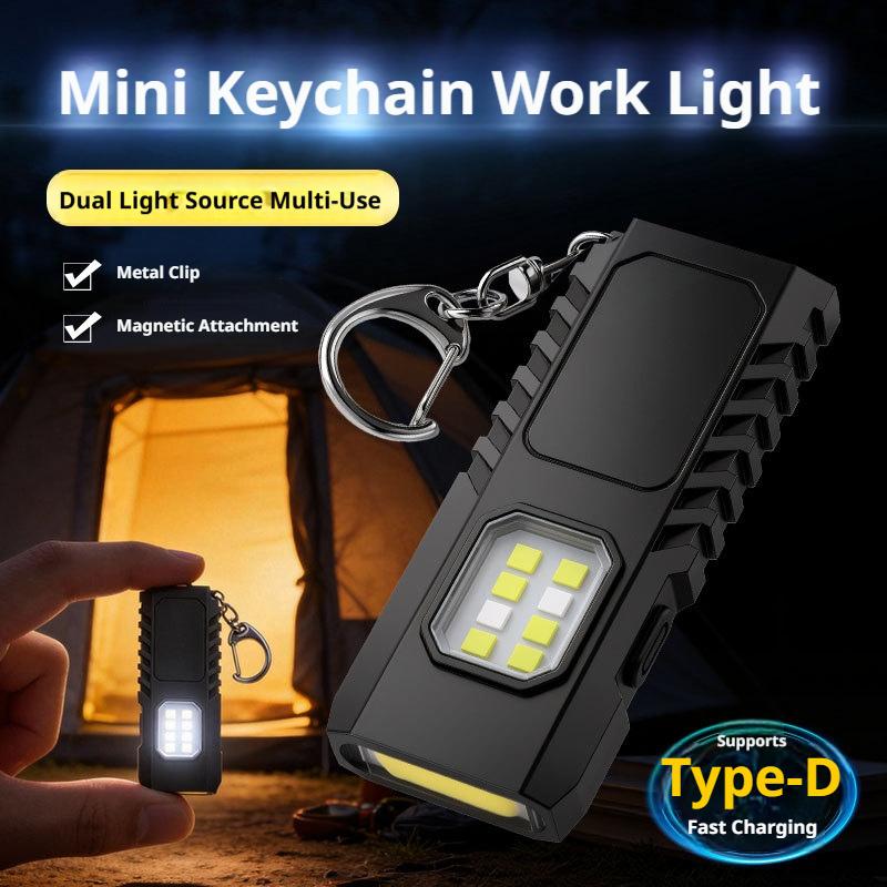 Çok Fonksiyonlu USB Şarj Edile - Keychain Flashlight incelemesi ve fiyatı