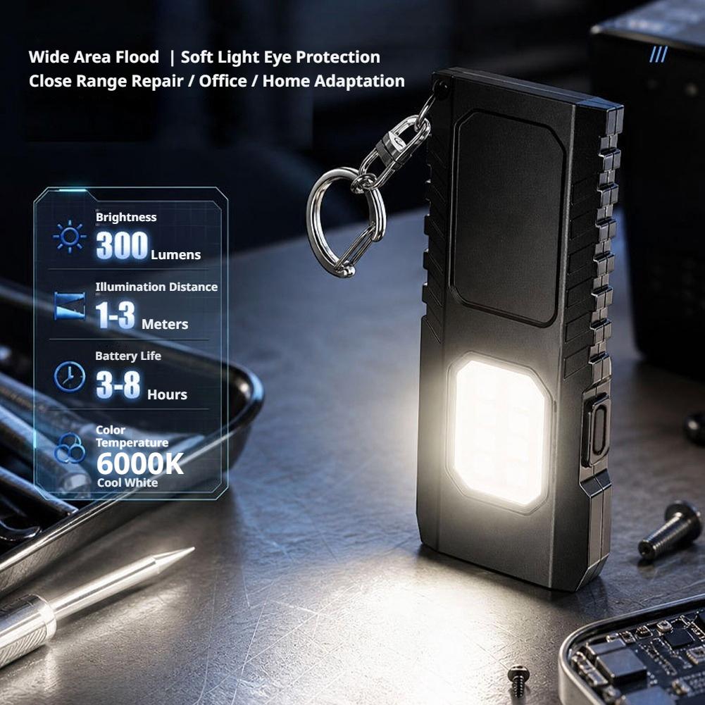 Çok Fonksiyonlu USB Şarj Edile - Keychain Flashlight incelemesi ve fiyatı