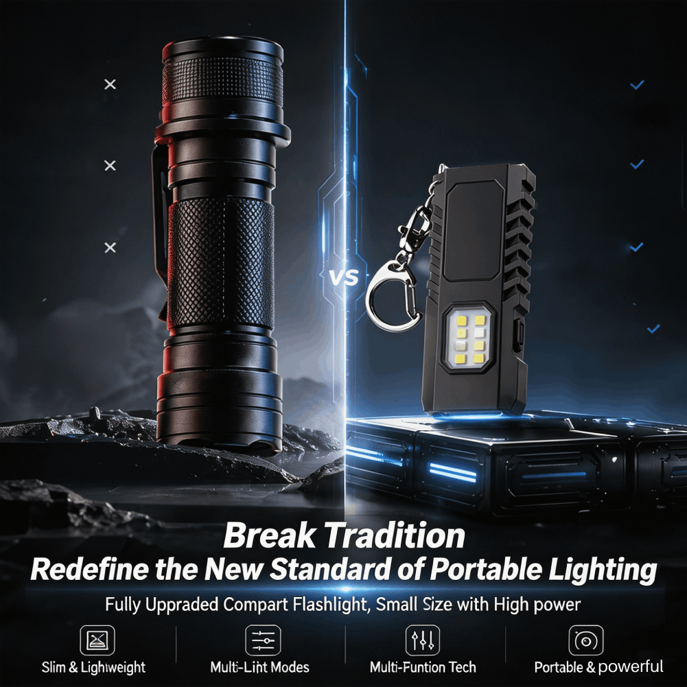 Çok Fonksiyonlu USB Şarj Edile - Keychain Flashlight incelemesi ve fiyatı