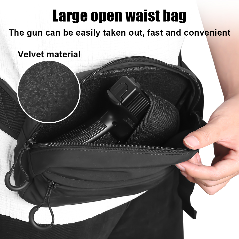 Taktik Crossbody Çanta Tabanca - Edc Concealed Carry Holster incelemesi ve fiyatı