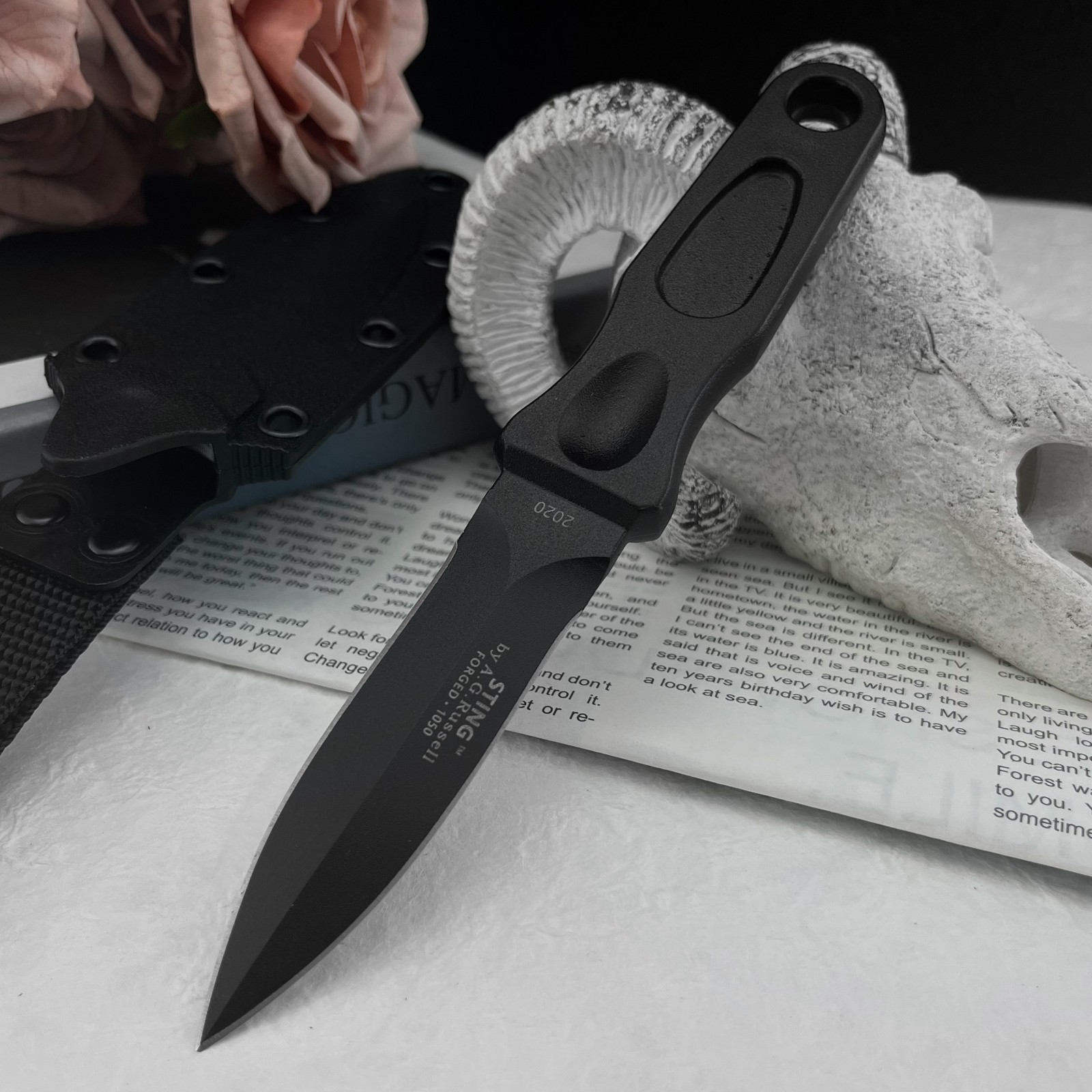 Çok Fonksiyonlu Sabit Namlulu  - Edc Carry Fixed Blade Knife incelemesi ve fiyatı
