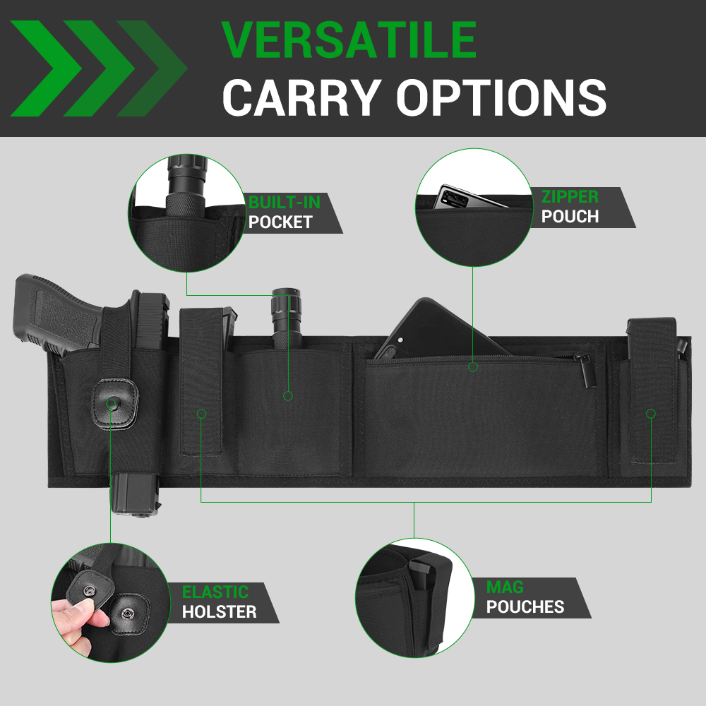 Göbek Bandı Tabanca Kılıfı Giz - Edc Concealed Carry Holster incelemesi ve fiyatı