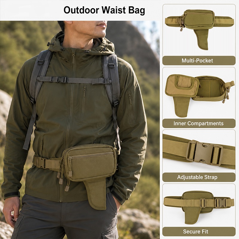 Çok fonksiyonlu Bel Çantası Na - Edc Concealed Carry Holster incelemesi ve fiyatı
