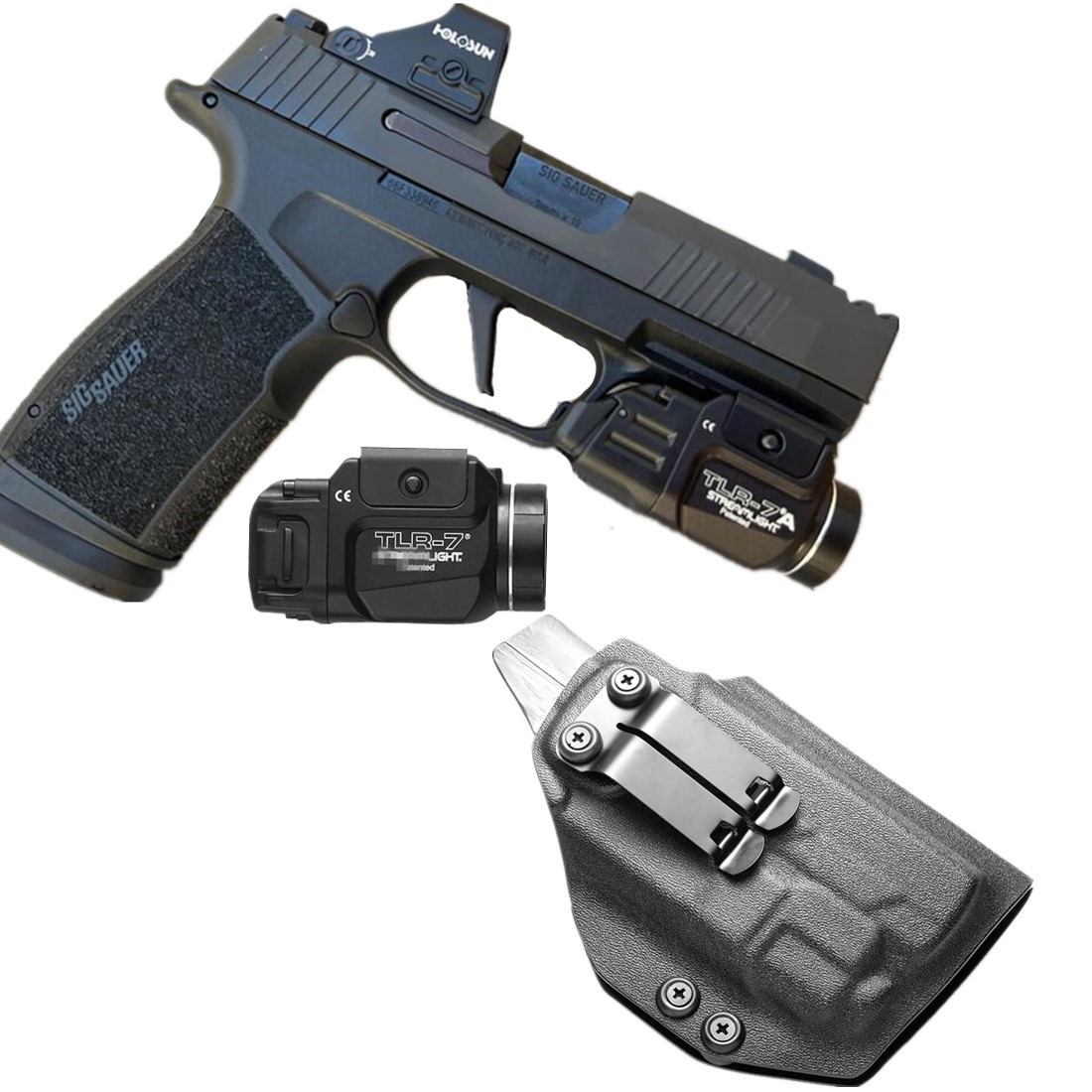 Kydex IWB Kılıf Sig Sauer p365 - Edc Flex Carry Belt incelemesi ve fiyatı